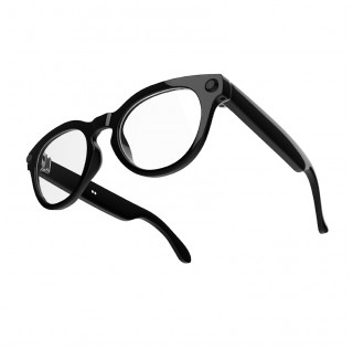 Smart Glasses Recording Videos AI Photo Recognition Answer Translation 260mAh Large Battery IP65 Waterproof Bluetooth Glasses