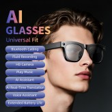 New 8 million pixel AI artificial multi-function smart Bluetooth glasses with camera video recording can be recorded