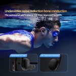 New 2 IN 1 Open-Ear&In-Ear Bone Conduction Wireless Headphones IPX8 Swimming-Grade Waterproof Bluetooth 5.4+32GB MP3 Player HIFI