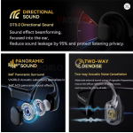 Bluetooth 5.4 Bone Conduction Headphone IPX8 Waterproof HIFI Stereo+MP3 (32G) Player wireless Headset Sports swimming Earphone