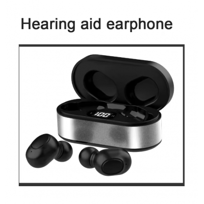 Adults Hearing Amplifier For Severe Hearing Loss Super Long Battery Life Rechargeable Hearing Aid For Seniors With LCD Display