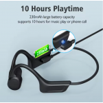 Original Bone Conduction Bluetooth Headset Hook Waterproof and open ear hook Swimming Headset IPX8 Waterproof s800 earphone