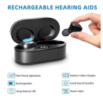 Adults Hearing Amplifier For Severe Hearing Loss Super Long Battery Life Rechargeable Hearing Aid For Seniors With LCD Display