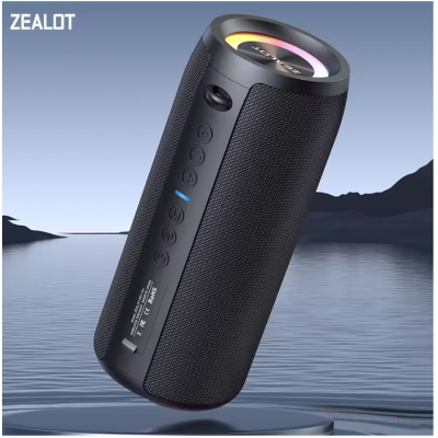 ZEALOT-S51Pro 40W High-power Bluetooth Speaker 3D Stereo Bass Bluetooth Speaker Portable IPX5 Waterproof Suitable TWS Boom Box