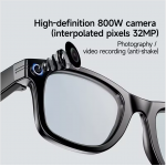 2025 New 8MP Camera Glasses Men Color-Changing AI Smart Bluetooth Glasses Photo Video Recording Waterproof Call Smart Sunglasses